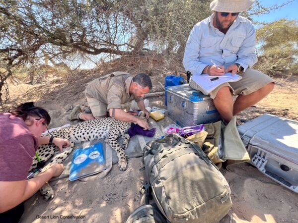 Ruben Portas and Jason Nott taking notes